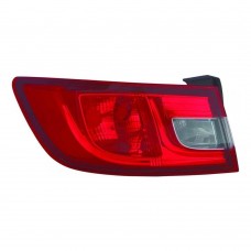 Renault Clio 2012-2016 Outer (Wing) Rear Light Unit Passenger Side